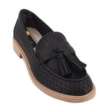 FRANCO SARTO PERFORATED LOAFERS BLACK 7 US