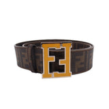 FENDI ZUCCA BELTS BROWN 40 | L