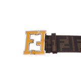 FENDI ZUCCA BELTS BROWN 40 | L