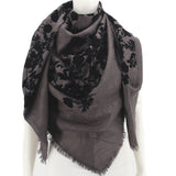 LOUIS VUITTON SHAWL SCARVES BLACK