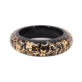LOUIS VUITTON INCLUSION BANGLE BRACELETS BLACK