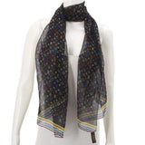 LOUIS VUITTON TAKASHI SCARVES BLACK