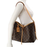 LOUIS VUITTON CARRYALL PM SHOULDER BAGS MONOGRAM