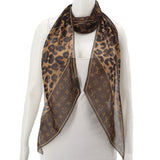 LOUIS VUITTON LEOPARD SCARVES MONOGRAM