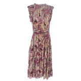 CHRISTY LYNN PRINT DRESSES PURPLE S