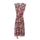 CHRISTY LYNN PRINT DRESSES PURPLE S