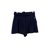 VERONICA B BELTED SHORTS NAVY S | 6