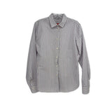 LORO PIANA STRIPED TOPS PURPLE S