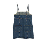 RE/DONE DENIM DRESSES BLUE L