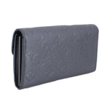 LOUIS VUITTON SARAH WALLETS BLUE EMPRIENTE
