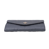 LOUIS VUITTON SARAH WALLETS BLUE EMPRIENTE