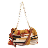 BA&SH JUNE WOVEN CROSSBODYS MULTI