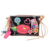 CONSUELA POPPY DOWNTOWN CROSSBODYS BLK/MULTI