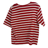 CELINE STRIPED TOP/SHORTS 2 PC RED M