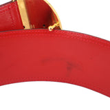 CELINE VINTAGE BELTS RED S