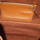 GUCCI SOFTBIT MAXI SHOULDER BAGS BROWN