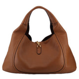 GUCCI SOFTBIT MAXI SHOULDER BAGS BROWN