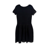 EMPORIO ARMANI SHORT SLEEVE DRESSES BLACK M