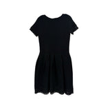 EMPORIO ARMANI SHORT SLEEVE DRESSES BLACK M