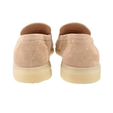 VERONICA BEARD SUEDE LOAFERS TAN 9 US