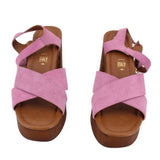 SEYCHELLES SUEDE HEELS LILAC 8 US