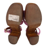 SEYCHELLES SUEDE HEELS LILAC 8 US