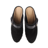 VERONICA BEARD CLOG HEELS BLACK 7.5 US
