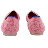 ROTHYS THE POINT KNIT FLATS PINK 12 US