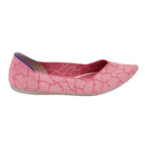 ROTHYS THE POINT KNIT FLATS PINK 12 US
