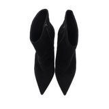 GIANNI BINI HEEL BOOTIES BLACK 10 US