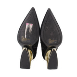 GIANNI BINI HEEL BOOTIES BLACK 10 US