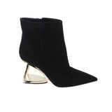 GIANNI BINI HEEL BOOTIES BLACK 10 US