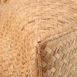 VALENTINO ESCAPE STRAW TOTES NATURAL