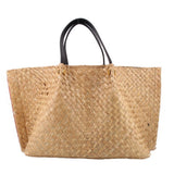 VALENTINO ESCAPE STRAW TOTES NATURAL