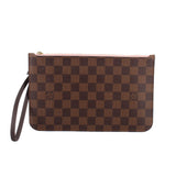 LOUIS VUITTON NEVERFULL POCHETTE POUCHES DAMIER EBENE
