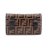 FENDI F IS FENDI CONVERTIBLE CROSSBODYS BLACK