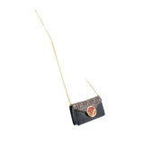 FENDI F IS FENDI CONVERTIBLE CROSSBODYS BLACK