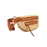 HAMMITT CHARLES SLING CROSSBODYS RAFFIA/BROWN