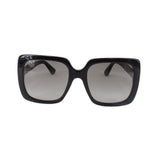 GUCCI GG0418S SUNGLASSES BLACK/CRYSTAL