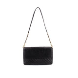 TORY BURCH ALEXA CLUTCH SHOULDER BAGS BLACK