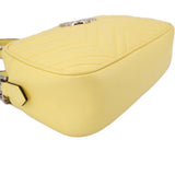 GUCCI SMALL MARMONT CAMERA CROSSBODYS YELLOW