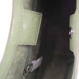 STAUD SPLIT MOON SHOULDER BAGS GREEN