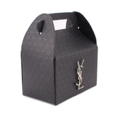 SAINT LAURENT TAKEAWAY BOX HANDLE BAG BLACK