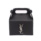 SAINT LAURENT TAKEAWAY BOX HANDLE BAG BLACK