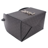 SAINT LAURENT TAKEAWAY BOX HANDLE BAG BLACK