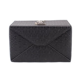 SAINT LAURENT TAKEAWAY BOX HANDLE BAG BLACK