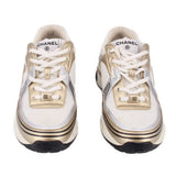 CHANEL TENNIS SNEAKERS WHITE 39 EU | 8 US