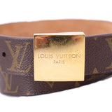 LOUIS VUITTON MONOGRAM BELTS BROWN XS