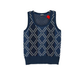 AKRIS SLEEVELESS TOPS BLUE M | 10