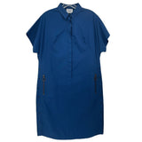 AKRIS SHORT SLEEVE DRESSES BLUE M | 8